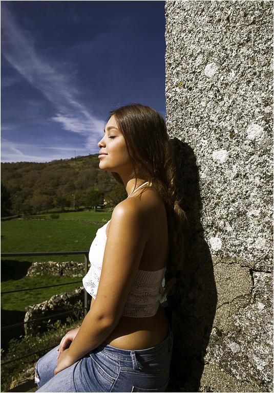 Casa Entre-Palheiros E Casa Do Canastro Montalegre Δωμάτιο φωτογραφία